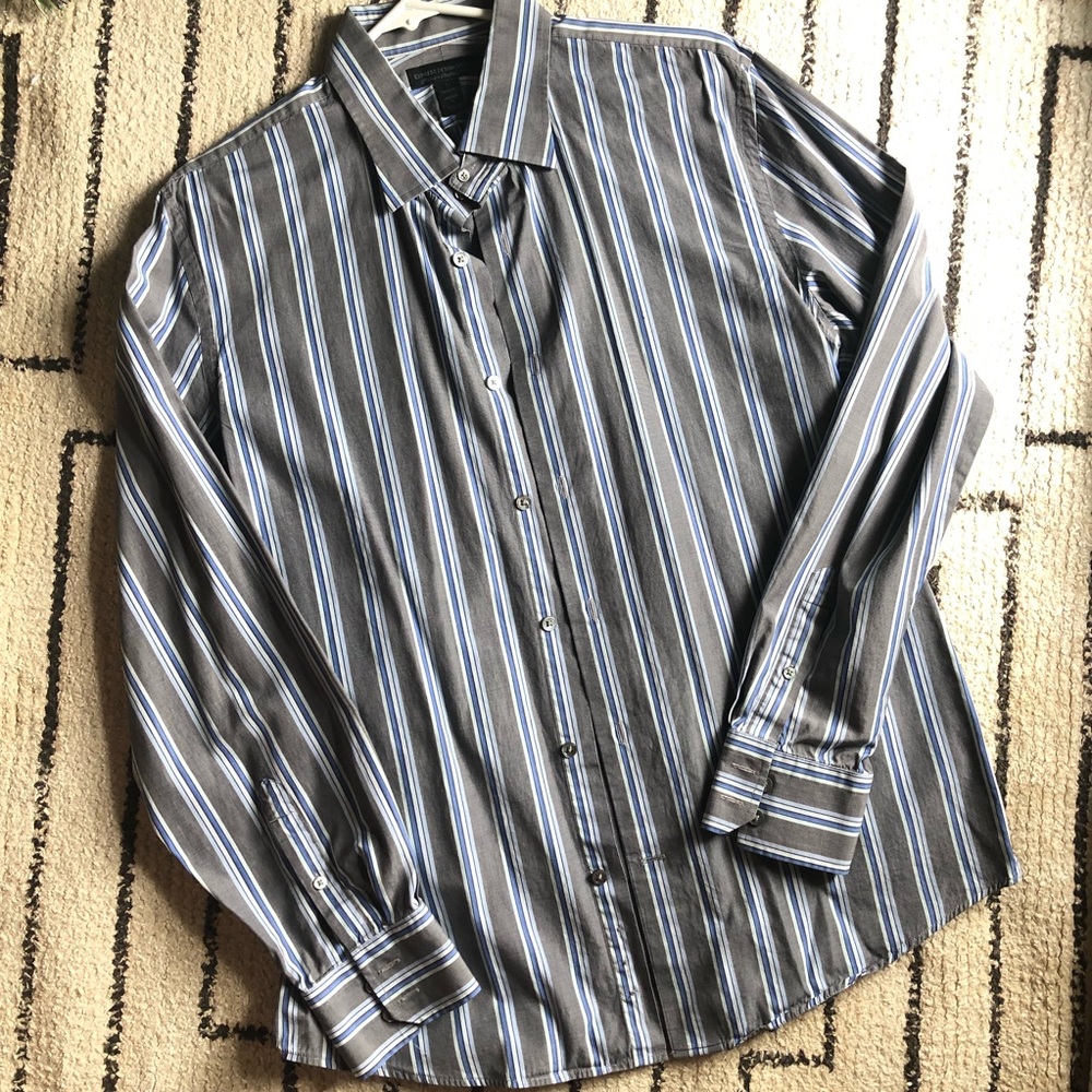 Express design studio button down shirt